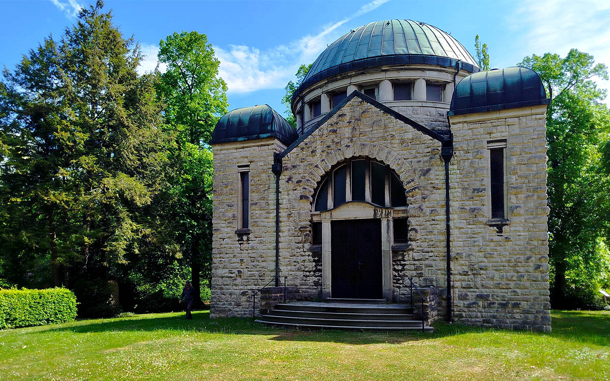 Der Friedhof an der Helmstedter Straẞe